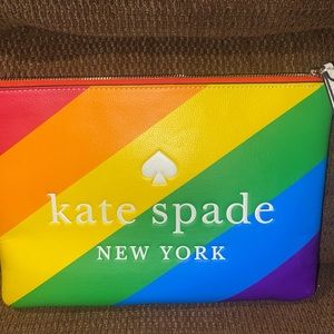 Kate Spade Large Wristlet- Rainbow (Authentic)